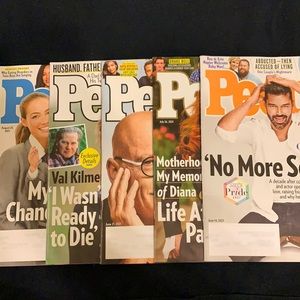 People magazine lot 5 issues